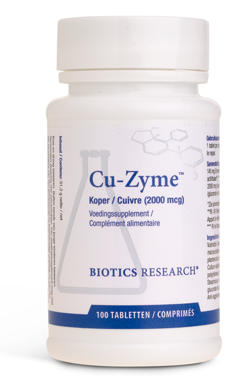 Biotics Cu-Zyme Koper Tabletten