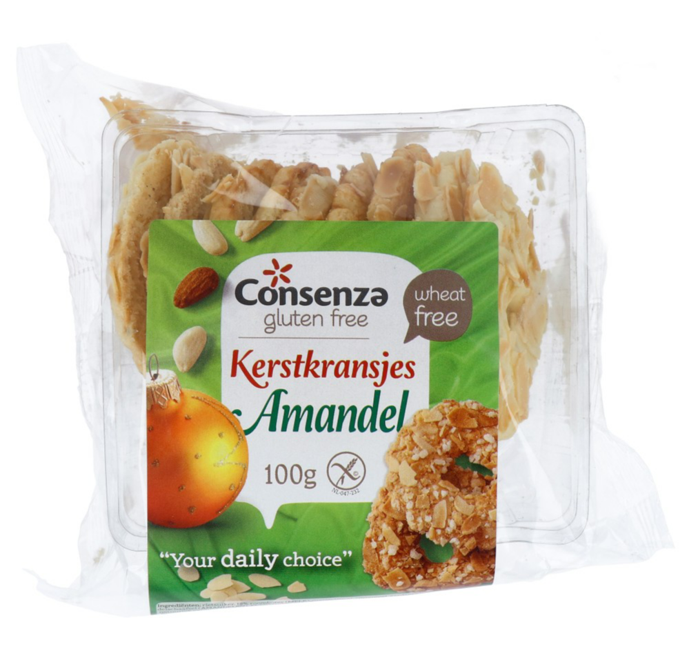 Consenza Kerstkransjes Amandel