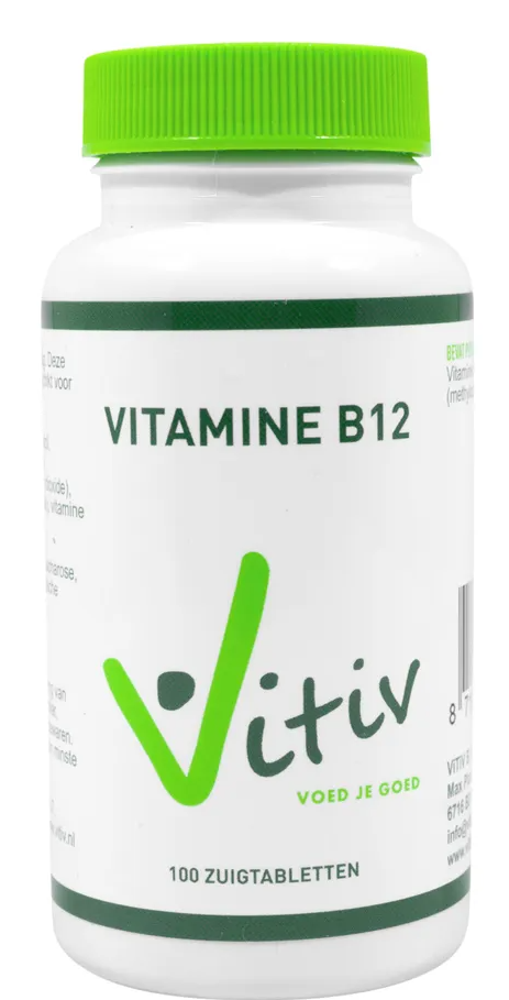 Vitiv Vitamine B12 Zuigtabletten
