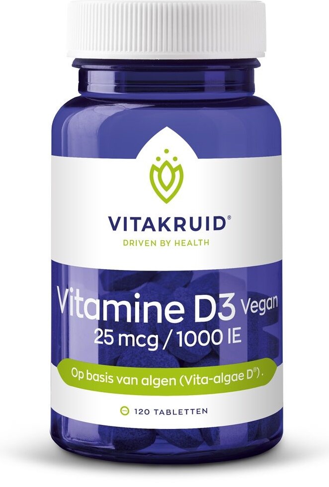 Vitakruid Vitamine D3 Vegan 25 mcg / 1000 IE