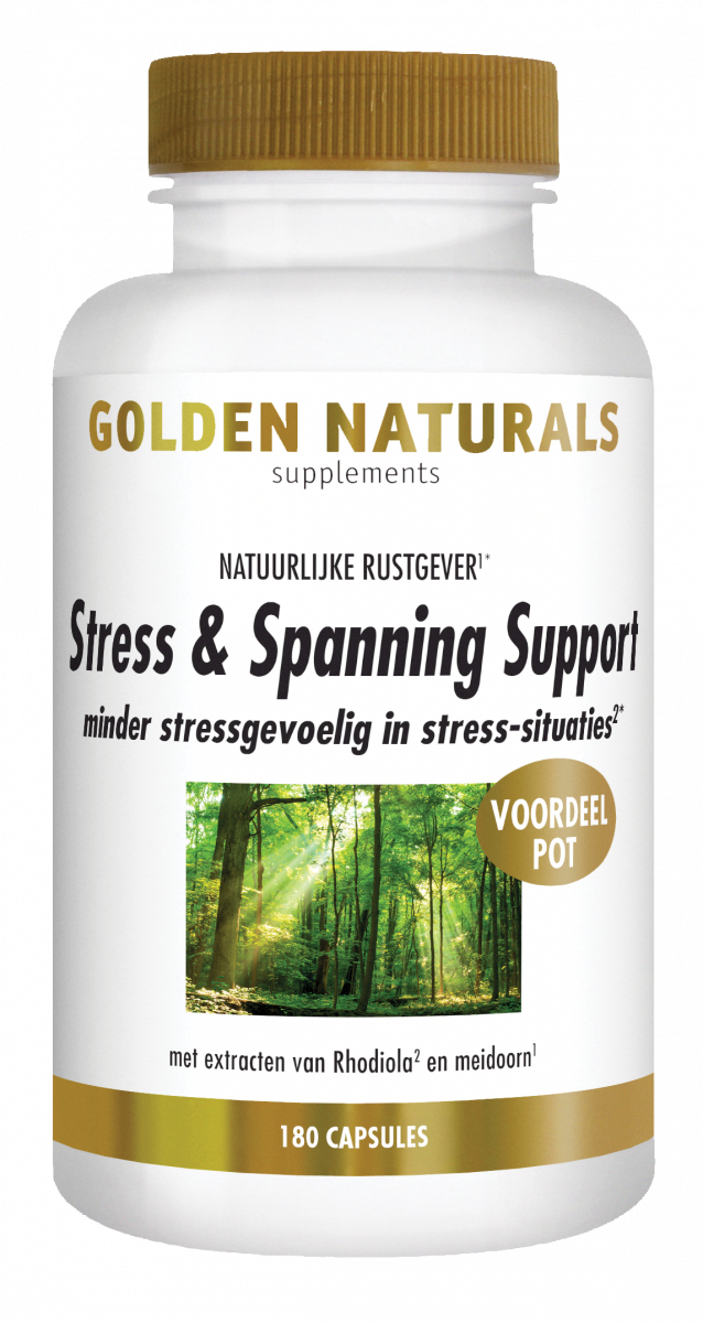 Golden Naturals Stress & Spanning Support Capsules