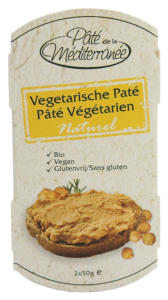 Pate de la Mediterranee Vegetarische Paté Naturel