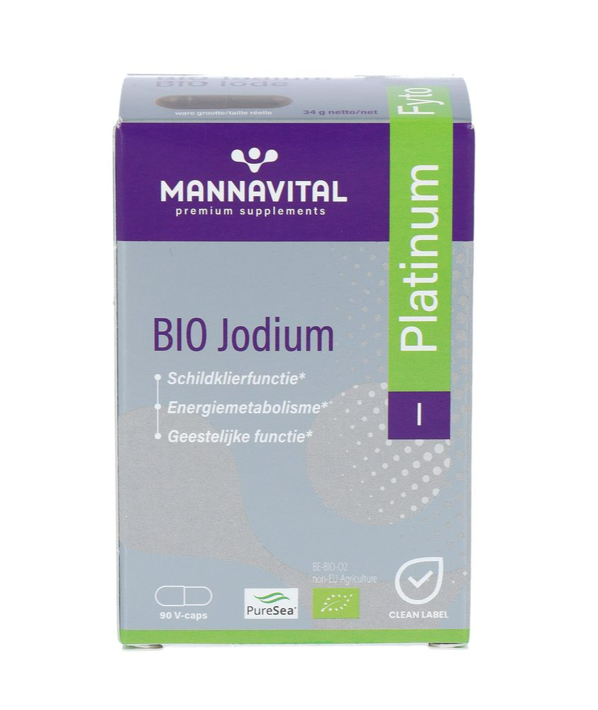 Mannavital Jodium Bio Platinum Capsules