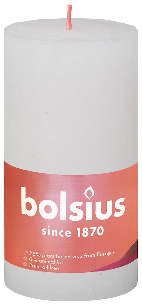 Bolsius Stompkaars Cloudy White 130/68