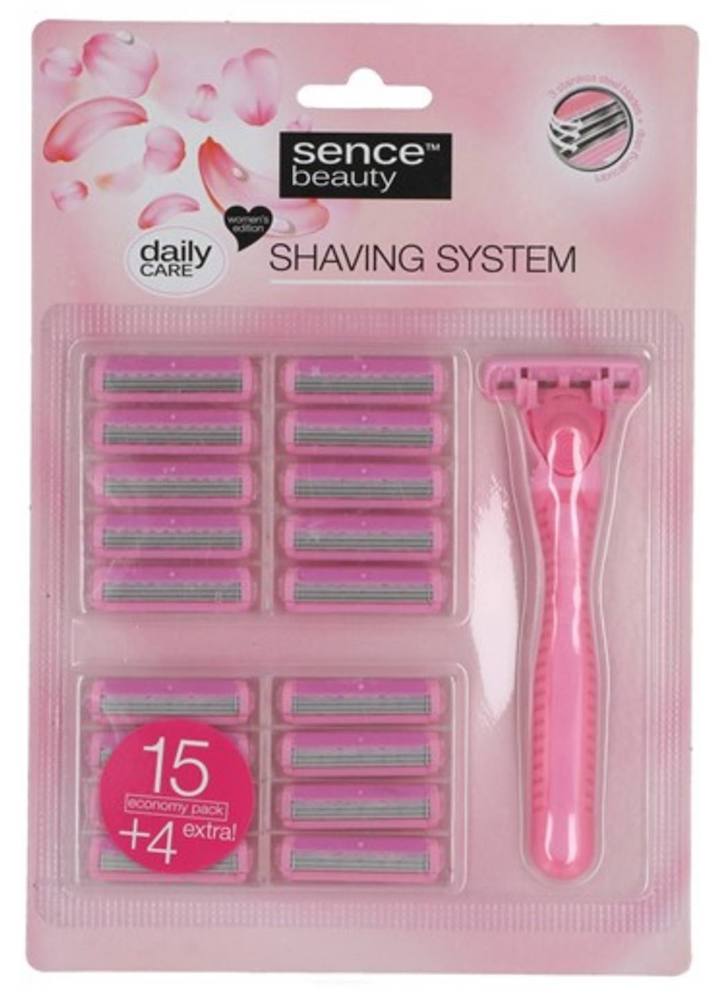 SenceBeauty Women Scheerapparaat 15+4 extra