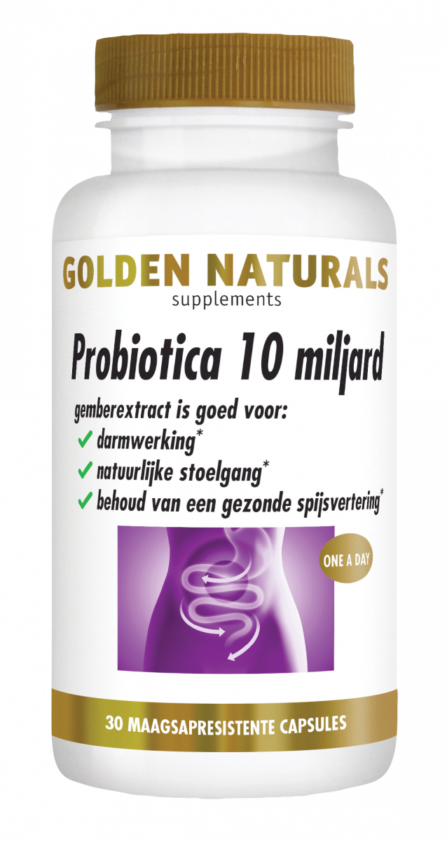 Golden Naturals Biotica Plus 10 Miljard Capsules