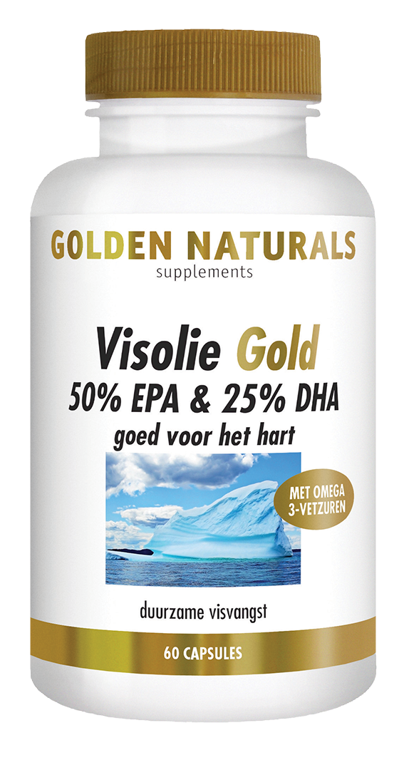Golden Naturals Visolie Gold 50% EPA 25% DHA Capsules