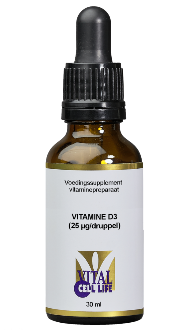 Vital Cell Vitamine D3 25 mcg Druppels