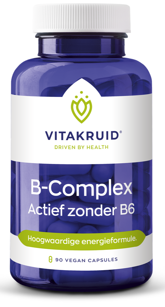 Vitakruid B-Complex Actief zonder B6 Capsules