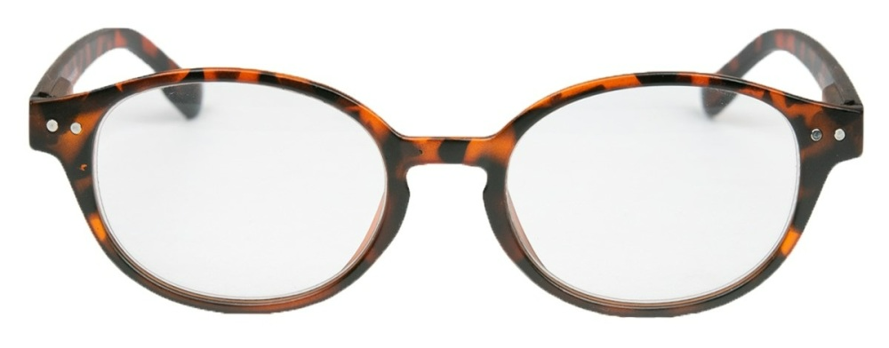 Melleson Optics Leesbril +2.00 Mat Havanna Rond