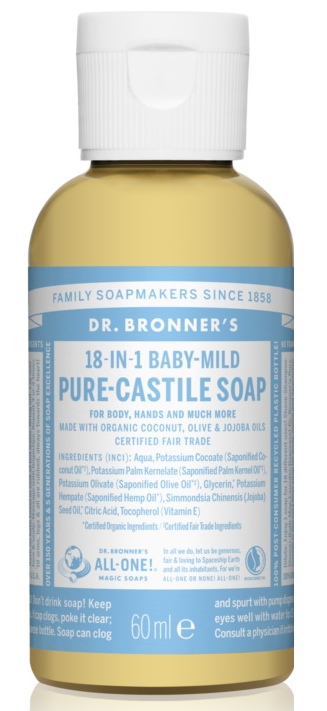 Dr Bronner Pure Castile Zeep Baby Mild