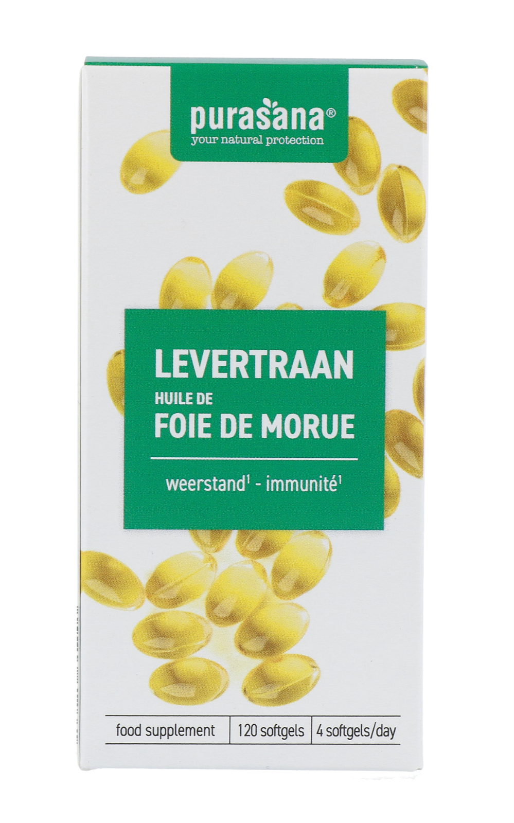 Purasana Levertraan Softgels