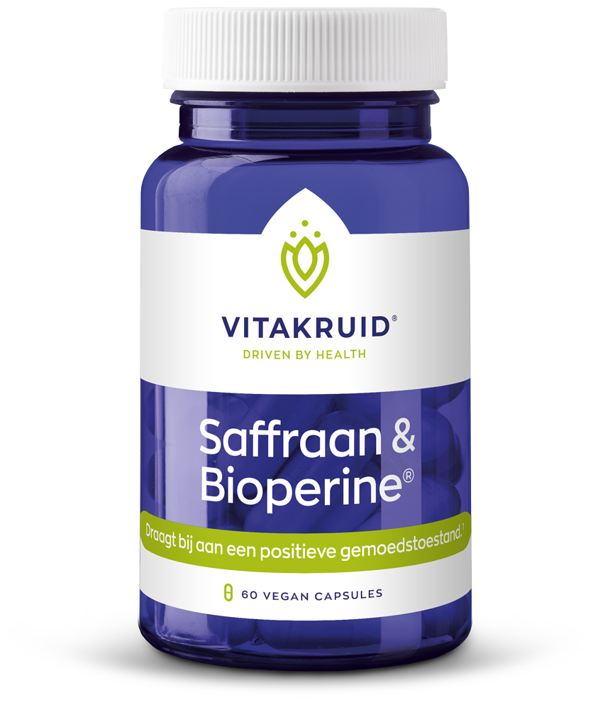 Vitakruid Saffraan 28 mg (Affron®) & Bioperine Capsules