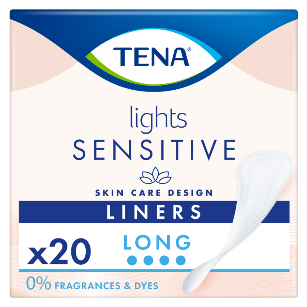 Tena Lights Inlegkruisjes Long Gevoelige Huid