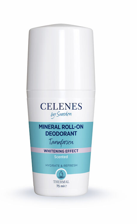 Celenes by Sweden Mineral Roll-On Deodorant Scented Tannforsen