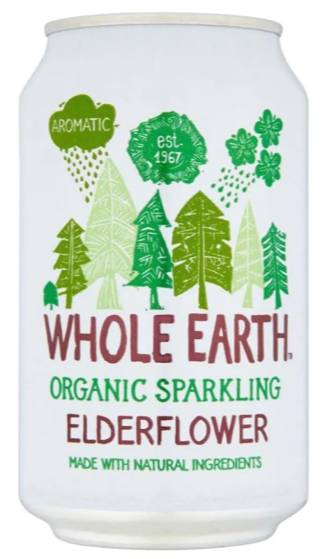 Whole Earth Organic Sparkling Elderflower