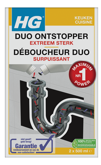 HG Keuken Duo Ontstopper - extreem sterk