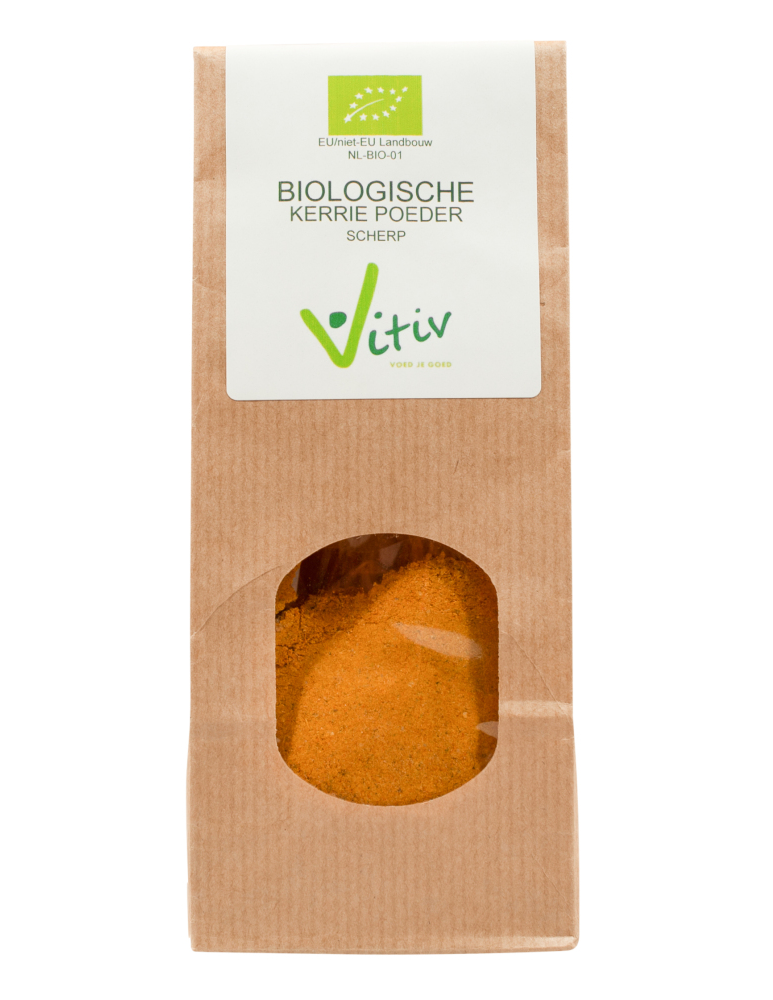 Vitiv Biologische Kerrie Poeder Scherp