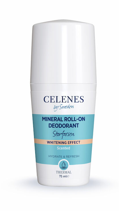Celenes by Sweden Mineral Roll-On Deodorant Scented Storforsen
