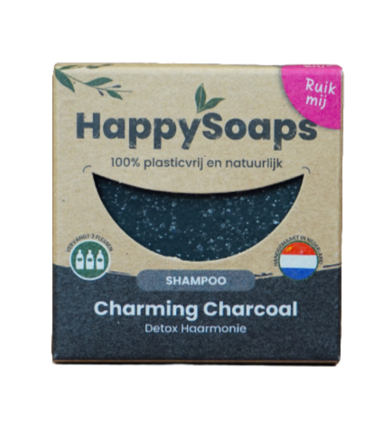 Happysoaps Charcoal Shampoobar