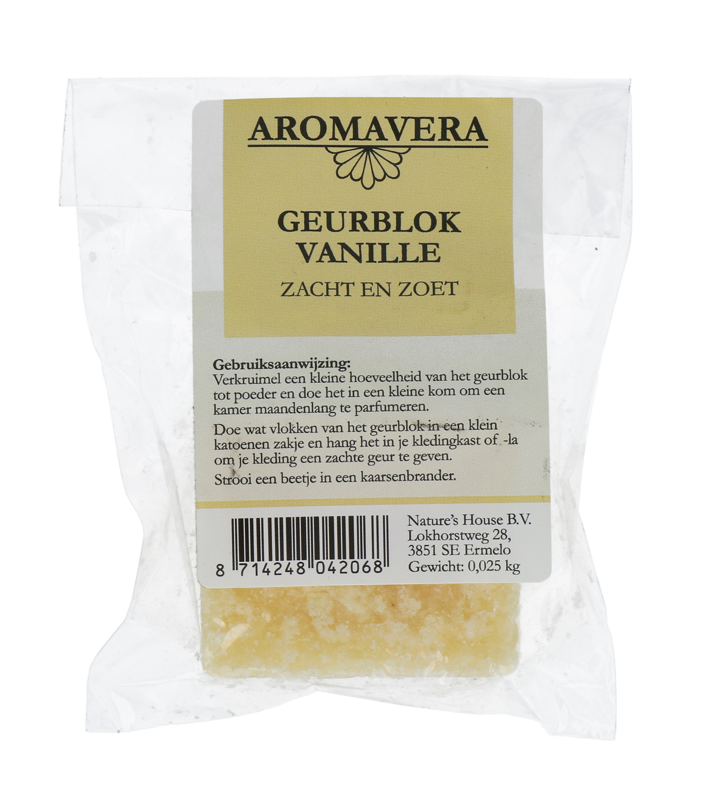 Aroma Vera Geurblok Vanille