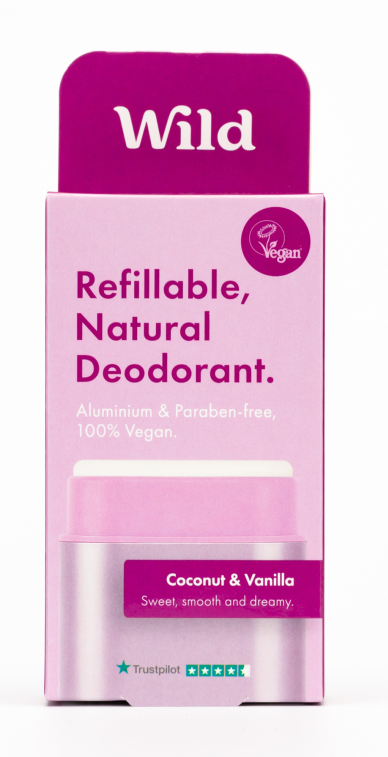 Wild Deodorant - Coconut/Vanilla