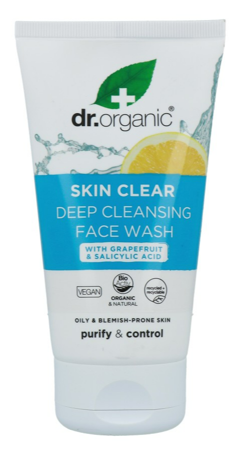 Dr Organic Skin Clear Deep Pore Face Wash 5-In-1