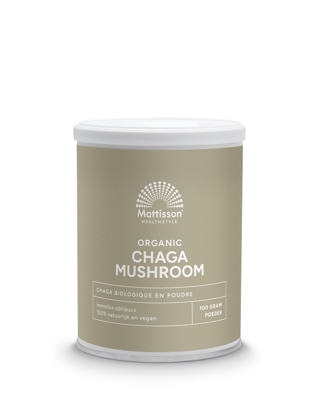 Mattisson Biologisch Chaga Mushroom Poeder