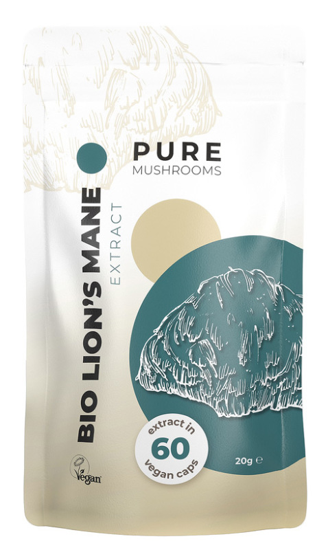 Pure Mushrooms Bio Lions Mane Capsules