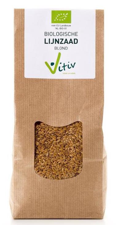 Vitiv Biologische Lijnzaad Blond