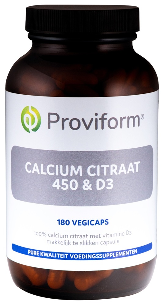 Proviform Calcium Citraat 450 & D3 Capsules