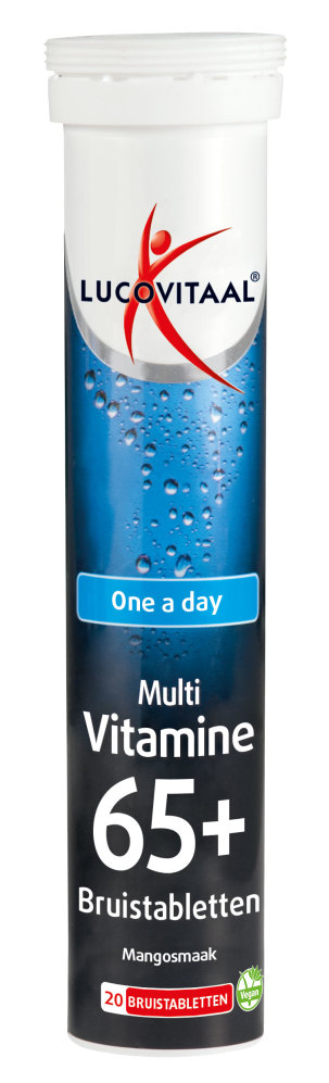Lucovitaal Multi Vitamine 65+ Bruistabletten