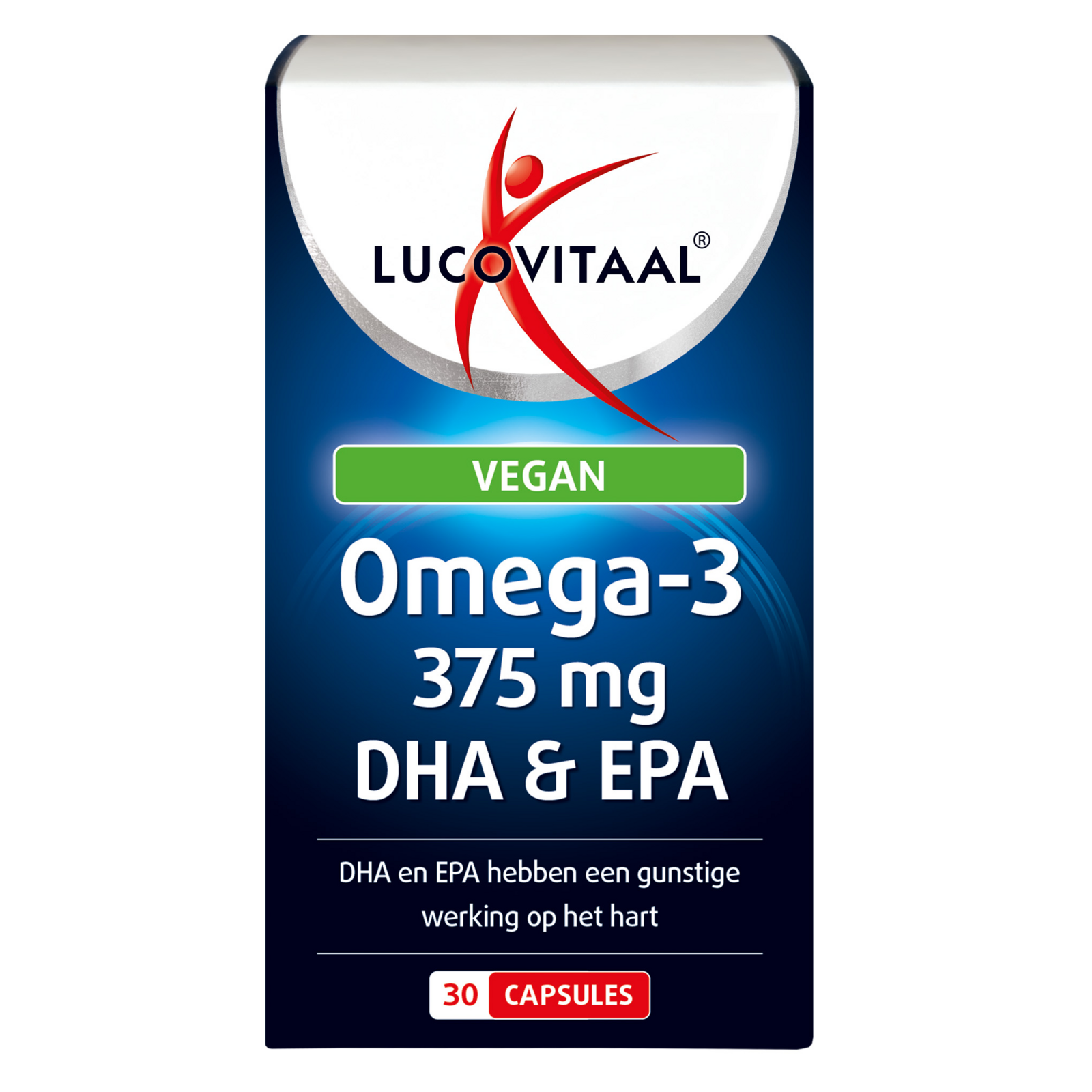 Lucovitaal Omega-3 Vegan 375mg DHA & EPA Capsules
