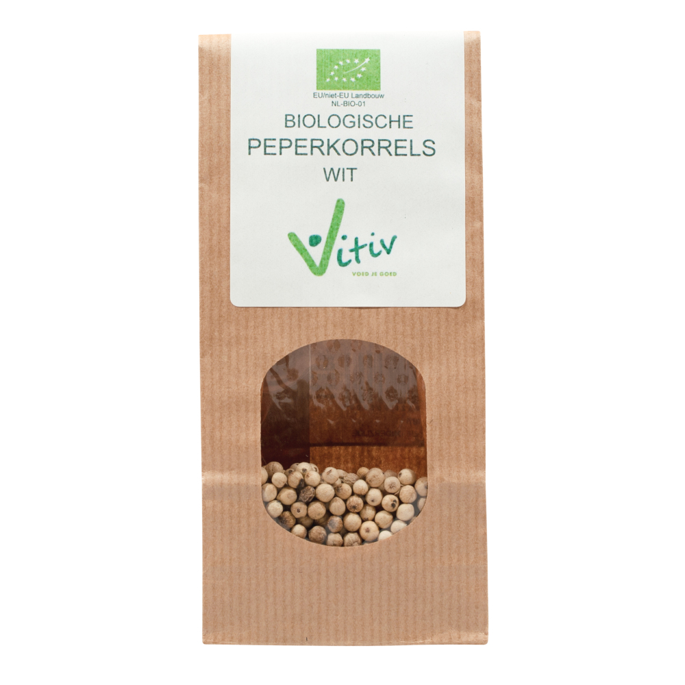 Vitiv Biologische Peperkorrels Wit