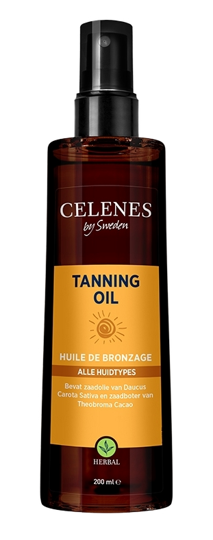 Celenes by Sweden Herbal Tanning Olie All Skin Type