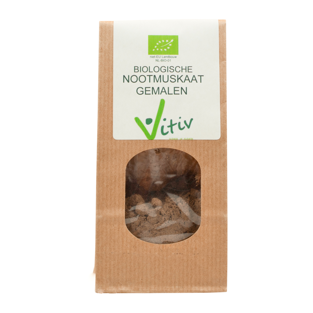 Vitiv Biologische Nootmuskaat Gemalen