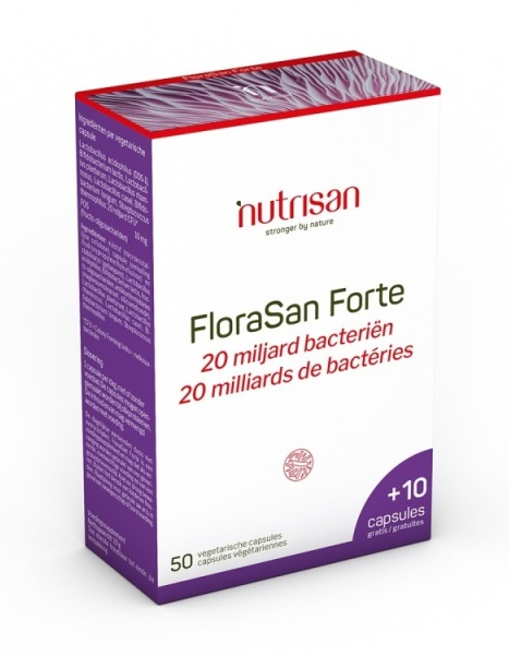 Nutrisan Florasan Forte  20 Miljard Bacteriën Capsules