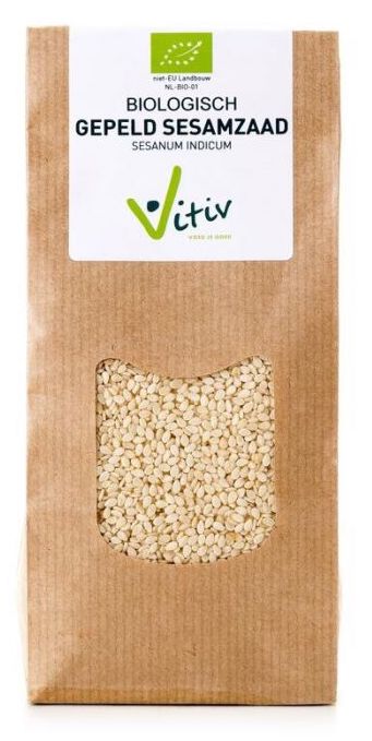 Vitiv Biologisch Gepeld Sesamzaad