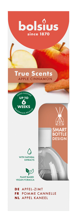 Bolsius True Scents Appel Kaneel Geurstokjes