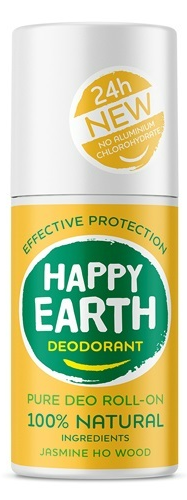Happy Earth 100% Natural Deo Roll-On Jasmine Ho Wood