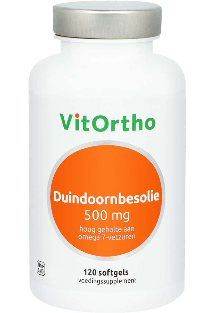 VitOrtho Duindoornbesolie 500mg Softgels