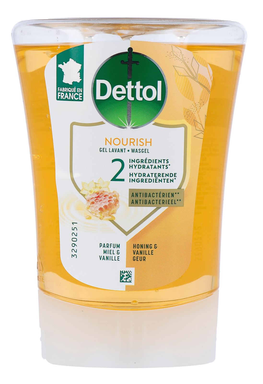 Dettol No-Touch Extra Care Navulling Honey & Vanille