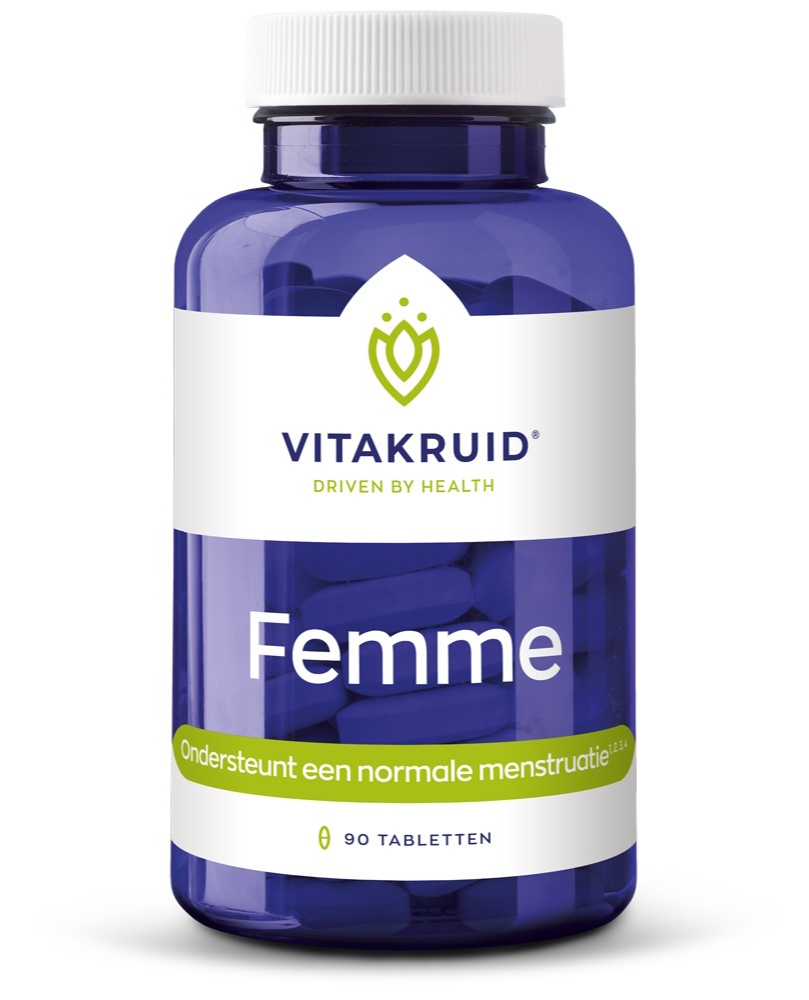 Vitakruid Femme Menstruatie Support oa Maca-GO & Saffraan
