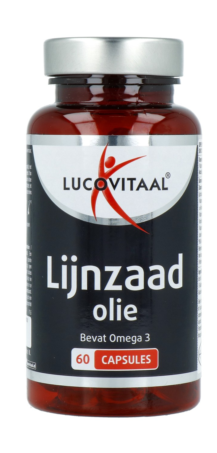 Lucovitaal Lijnzaad Olie Capsules