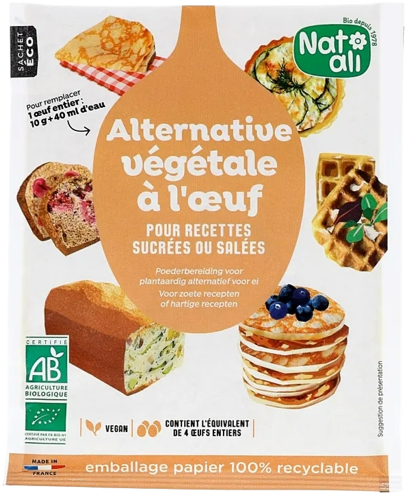 Nat-Ali Biologische Ei Vervanger