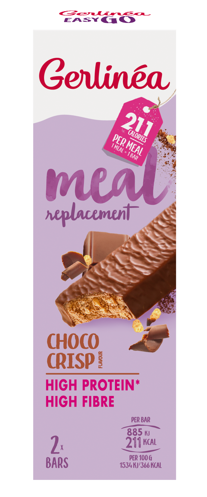Gerlinéa Maaltijdrepen Choco Crisp
