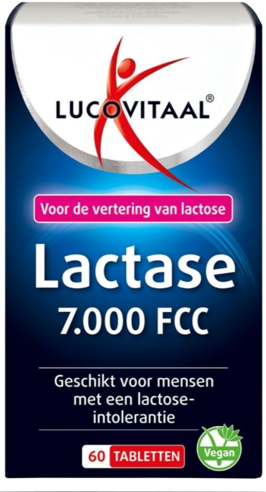 Lucovitaal Lactase 7.000 FCC Tabletten