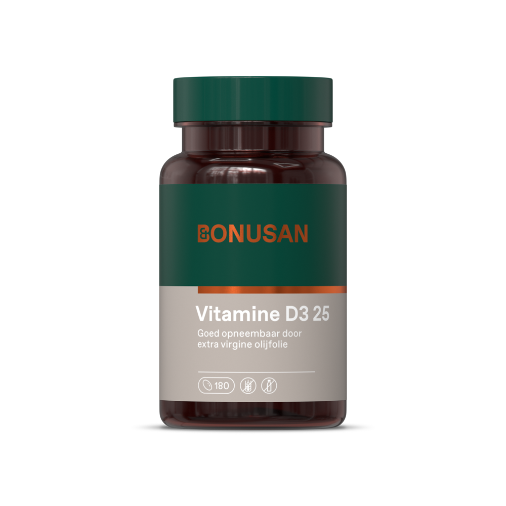 Bonusan Vitamine D3 25 Softgels