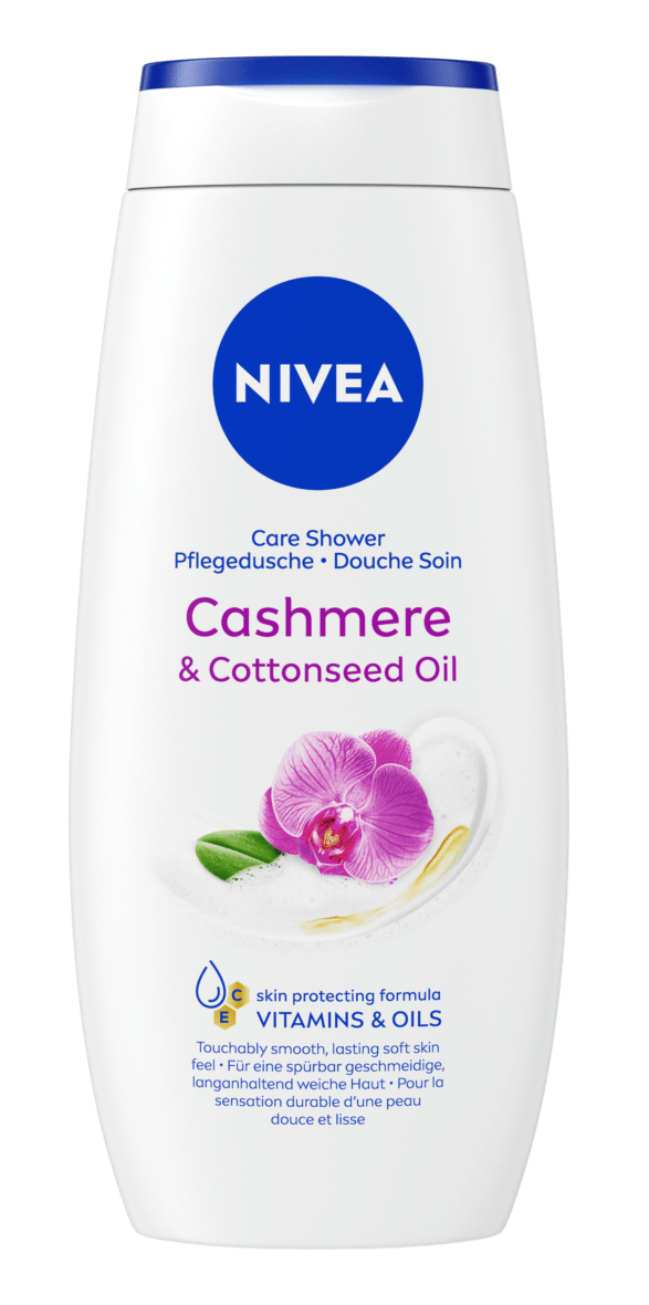Nivea Cashmere & Cotton Seed Oil Care Shower
