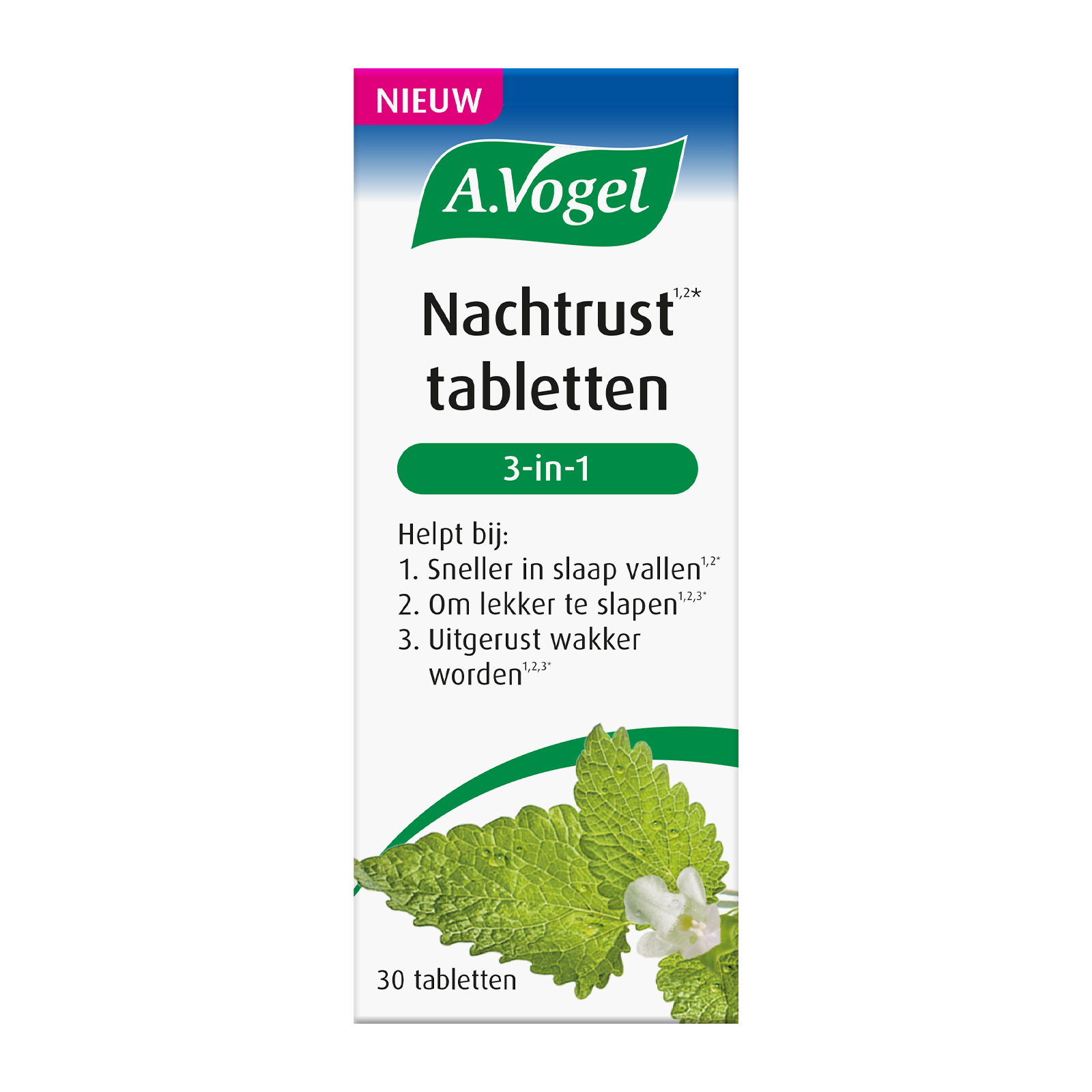 A.Vogel Nachtrust¹,²* 3-in-1 Tabletten